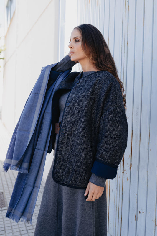 CHAQUETA ESPIGA ROSSO35