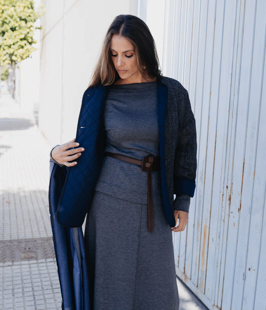 CHAQUETA ESPIGA ROSSO35