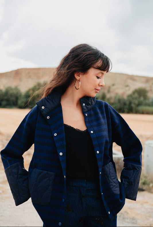 Chaqueta Diana G rayas